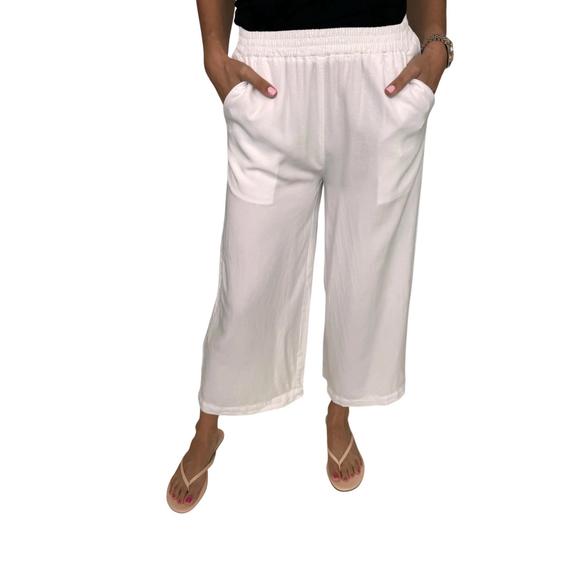 NEW RIVER + SKY better days pant in white